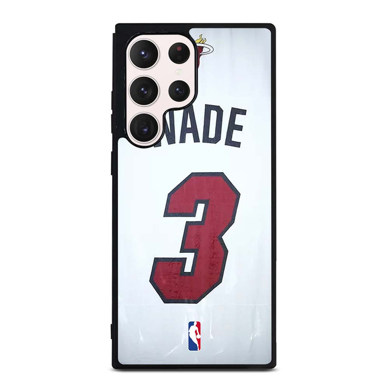 DWYANE WADE MIAMI HEAT 3 Samsung Galaxy S23 Ultra Case Cover