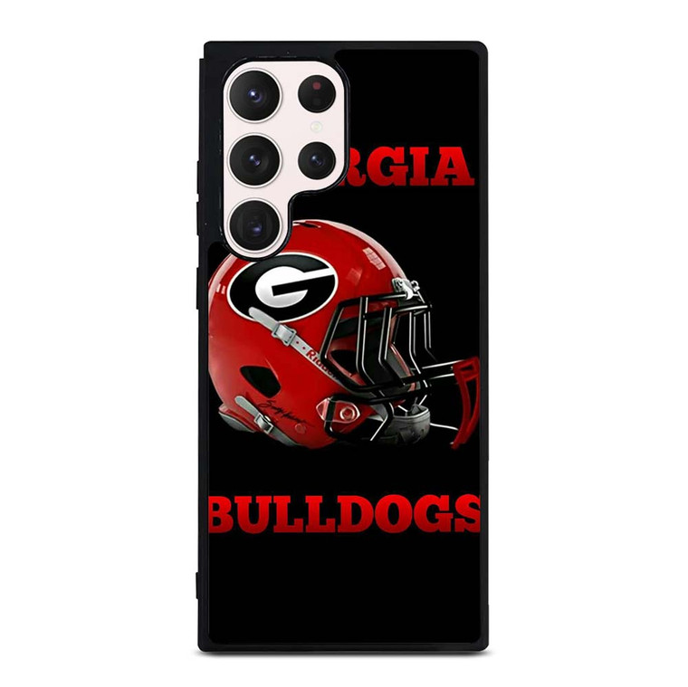 GEORGIA BULLDOGS FOOTBALL HELMET Samsung Galaxy S23 Ultra Case Cover