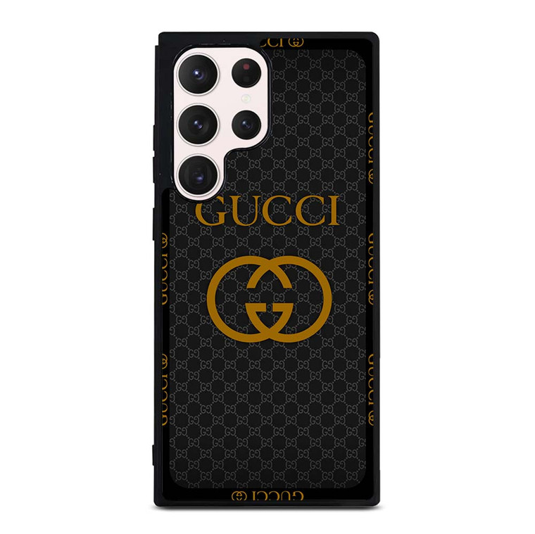 GUCCI ROUND PATTERN Samsung Galaxy S23 Ultra Case Cover