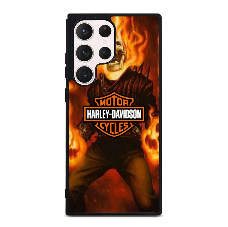 HARLEY DAVIDSON GHOST RIDER Samsung Galaxy S23 Ultra Case Cover