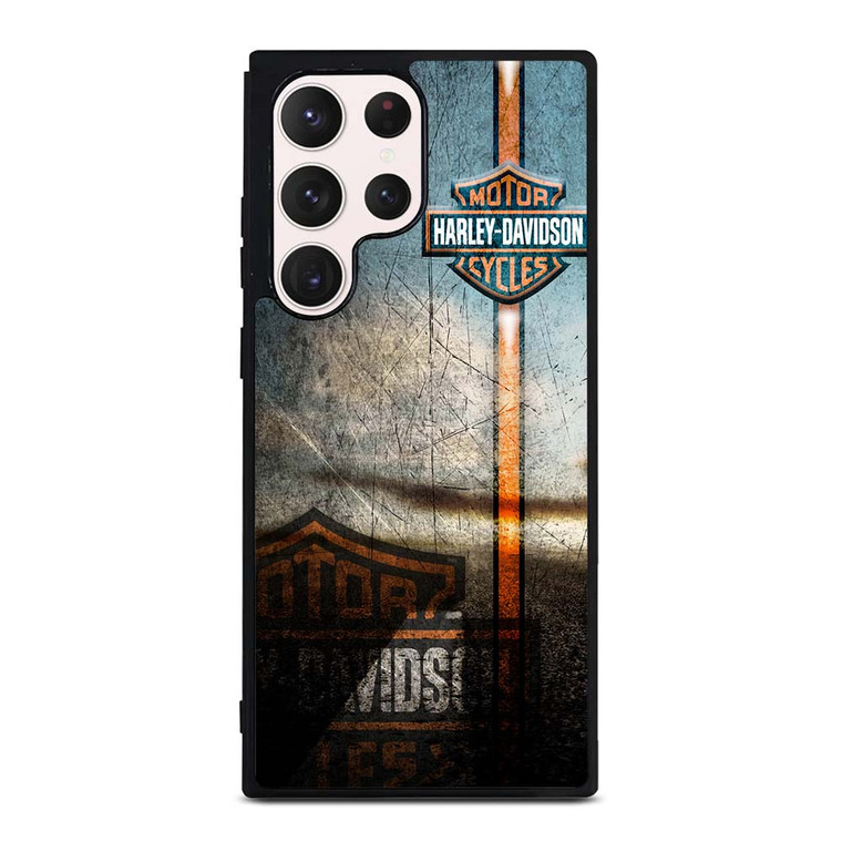 HARLEY DAVIDSON GRUNGE LOGO Samsung Galaxy S23 Ultra Case Cover