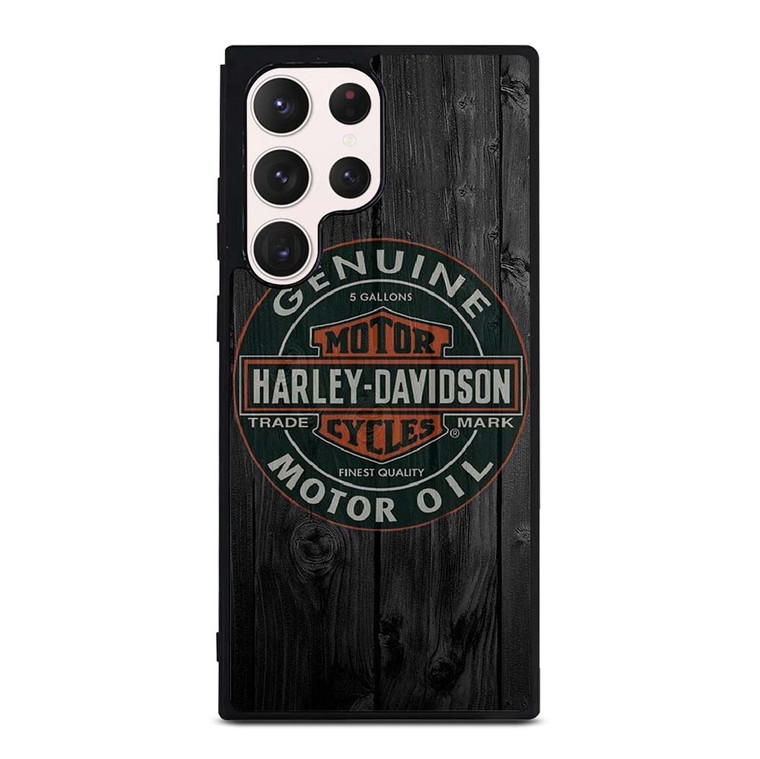 HARLEY DAVIDSON OIL BADGE Samsung Galaxy S23 Ultra Case Cover
