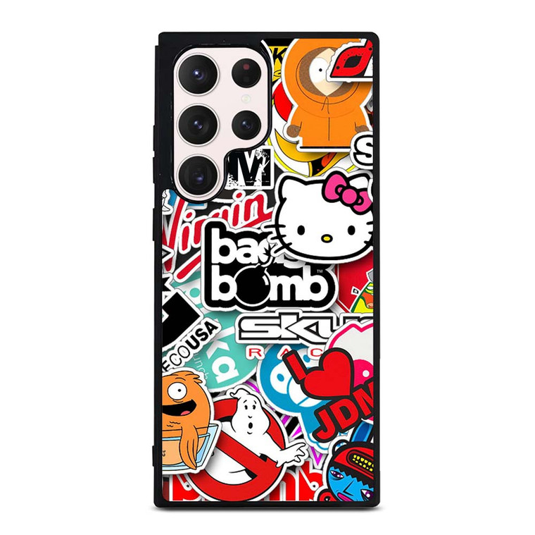 JDM STICKER BOMB  Samsung Galaxy S23 Ultra Case Cover
