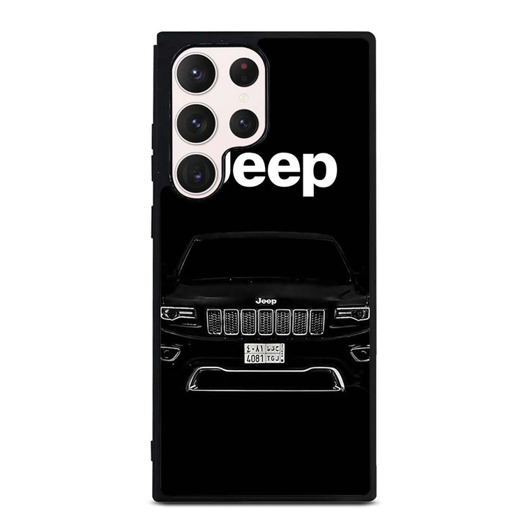 JEEP BLACK CAR Samsung Galaxy S23 Ultra Case Cover