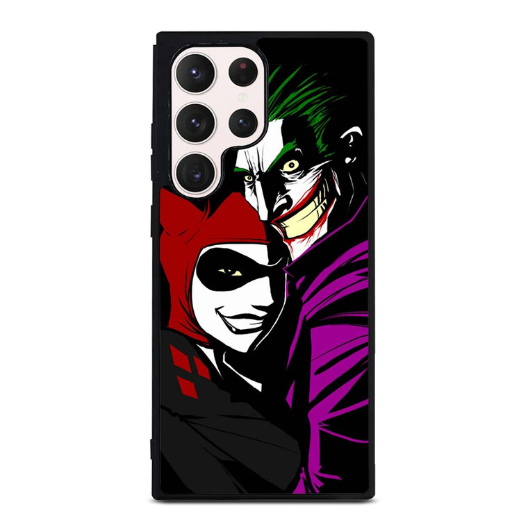 JOKER AND HARLEY QUINN CARTOON Samsung Galaxy S23 Ultra Case Cover