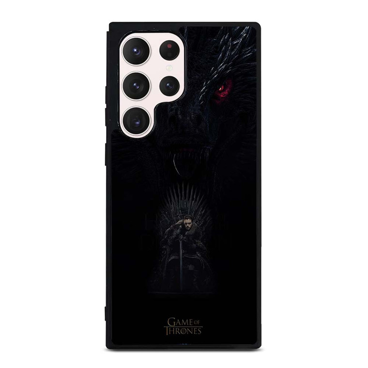 JON SNOW WOLF NIGHT Samsung Galaxy S23 Ultra Case Cover
