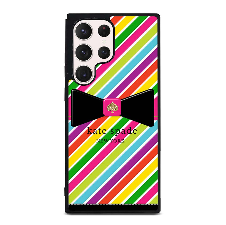 KATE SPADE COLORFUL STRIPE Samsung Galaxy S23 Ultra Case Cover