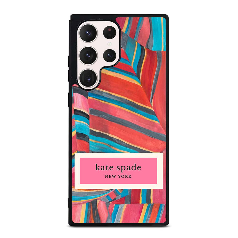 KATE SPADE STRIPE ICON Samsung Galaxy S23 Ultra Case Cover
