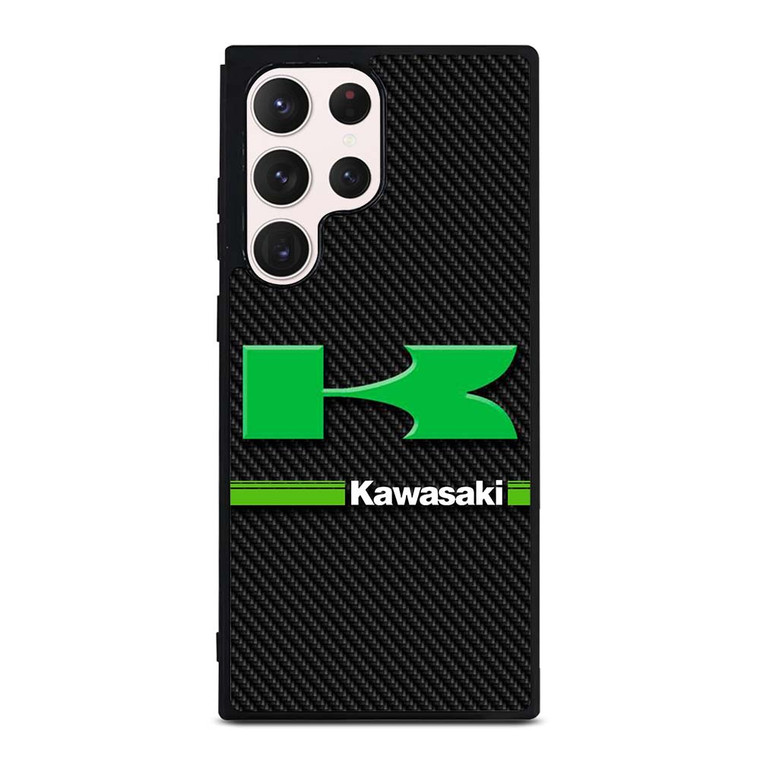 KAWASAKI LOGO CARBOON Samsung Galaxy S23 Ultra Case Cover