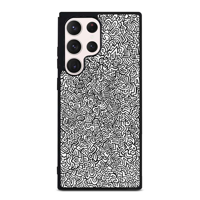 KEITH HARING ABSTRACT Samsung Galaxy S23 Ultra Case Cover