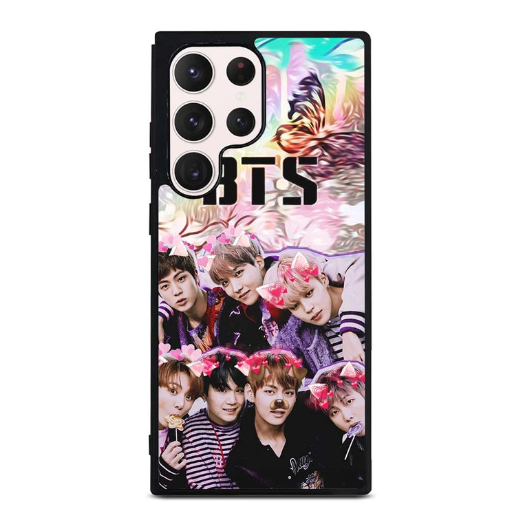 KPOP BTS COLLAGE Samsung Galaxy S23 Ultra Case Cover KPOP BTS COLLAGE Samsung Galaxy S23 Ultra Case Cover