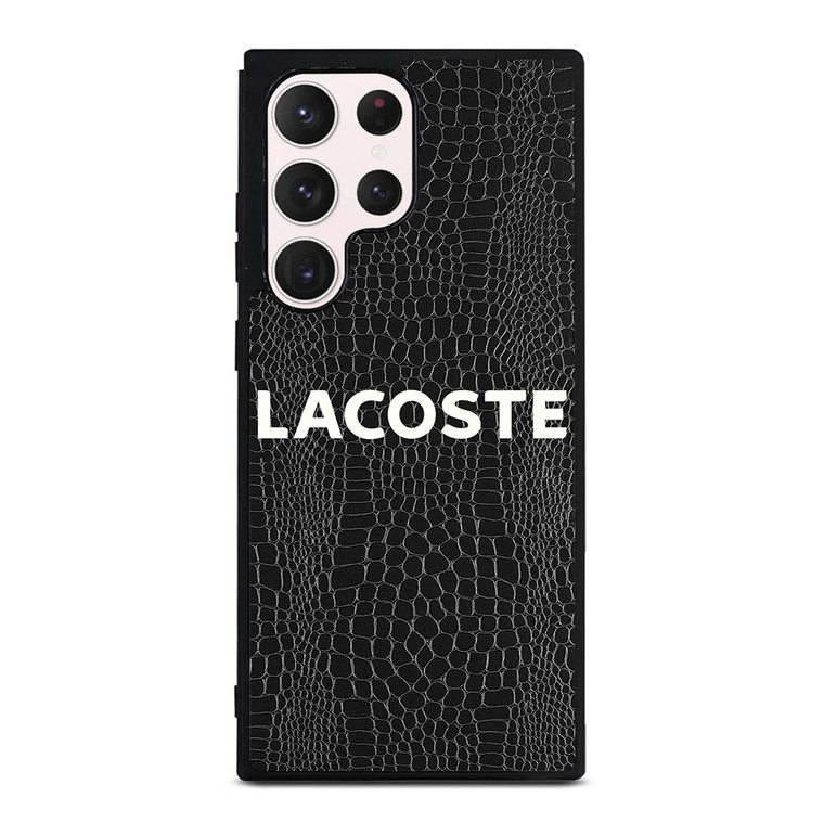 LACOSTE CROCODILE SKIN Samsung Galaxy S23 Ultra Case Cover