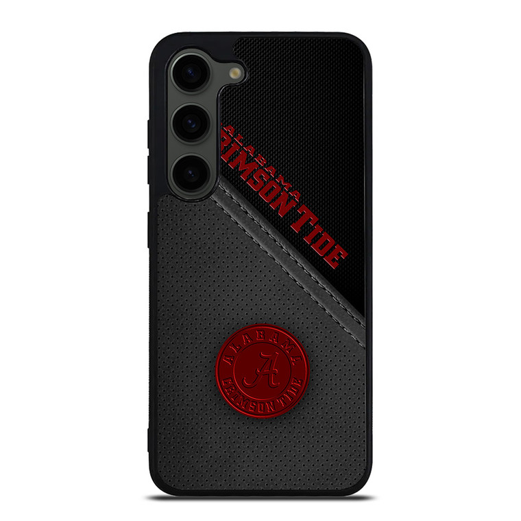 ALABAMA CRIMSON TIDE LEATHER Samsung Galaxy S23 Plus Case Cover ALABAMA CRIMSON TIDE LEATHER Samsung Galaxy S23 Plus Case Cover