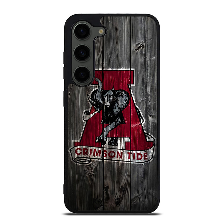 ALABAMA CRIMSON TIDE WOODEN ICON Samsung Galaxy S23 Plus Case Cover ALABAMA CRIMSON TIDE WOODEN ICON Samsung Galaxy S23 Plus Case Cover