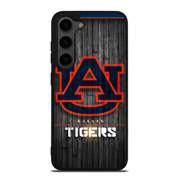 AUBURN TIGERS WOODEN LOGO Samsung Galaxy S23 Plus Case Cover