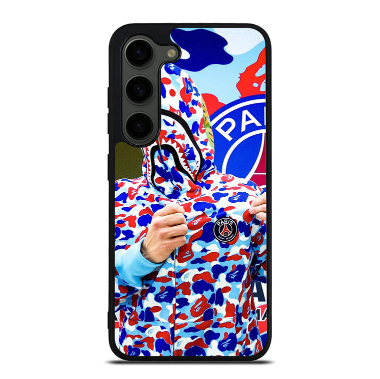 BAPE CAMO PARIS SAINT GERMAIN Samsung Galaxy S23 Plus Case Cover