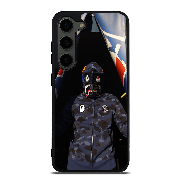 BAPE CAMO SHARK PARIS SAINT GERMAIN Samsung Galaxy S23 Plus Case Cover