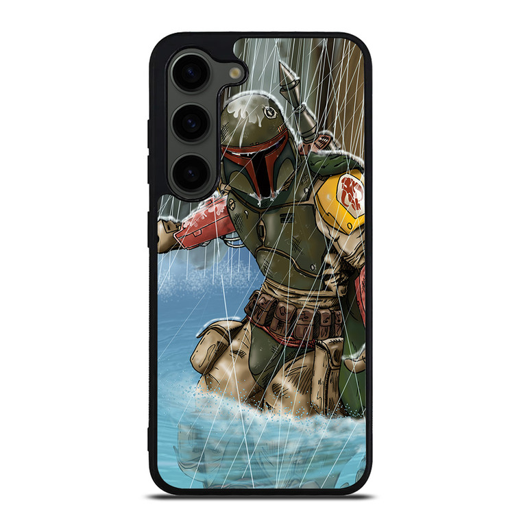 BOBA FETT STAR WARS CARTOON Samsung Galaxy S23 Plus Case Cover