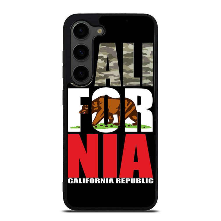 CALIFORNIA REPUBLIC CAMO SYMBOL Samsung Galaxy S23 Plus Case Cover