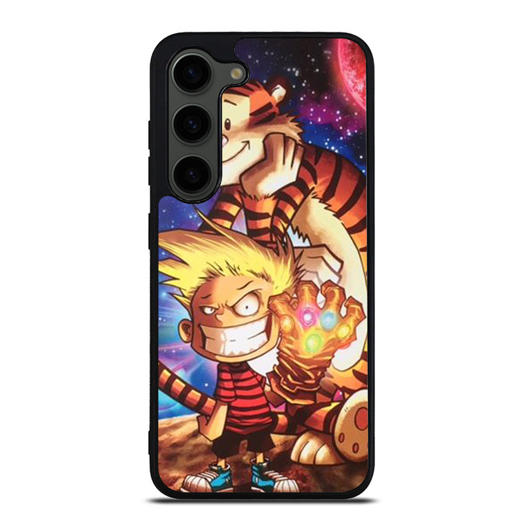 CALVIN AND HOBBES INFINITY GAUNTLET Samsung Galaxy S23 Plus Case Cover