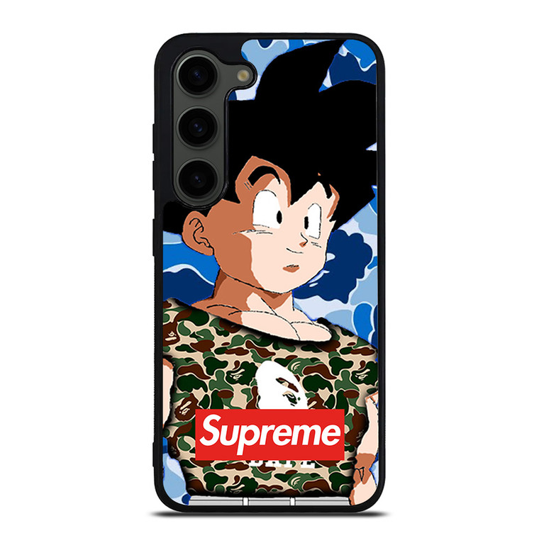 CAMO GOHAN BAPE SUPREME Samsung Galaxy S23 Plus Case Cover