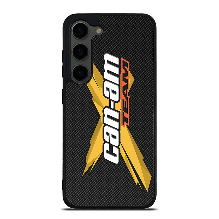 CAN AM X TEAM CARBON Samsung Galaxy S23 Plus Case Cover CAN AM X TEAM CARBON Samsung Galaxy S23 Plus Case Cover
