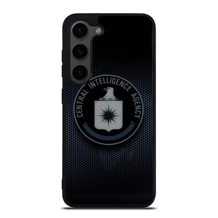 CIA CENTRAL INTELLIGENCE AGENCY METAL LOGO Samsung Galaxy S23 Plus Case Cover CIA CENTRAL INTELLIGENCE AGENCY METAL LOGO Samsung Galaxy S23 Plus Case Cover