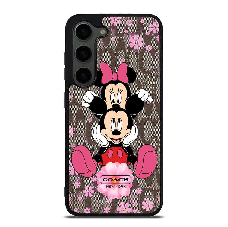 COACH MICKEY and MINNIE MOUSE Samsung Galaxy S23 Plus Case Cover