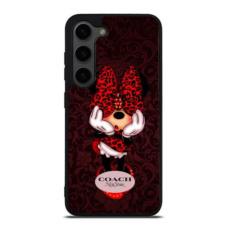 COACH MINNIE MOUSE NEW YORK Samsung Galaxy S23 Plus Case Cover