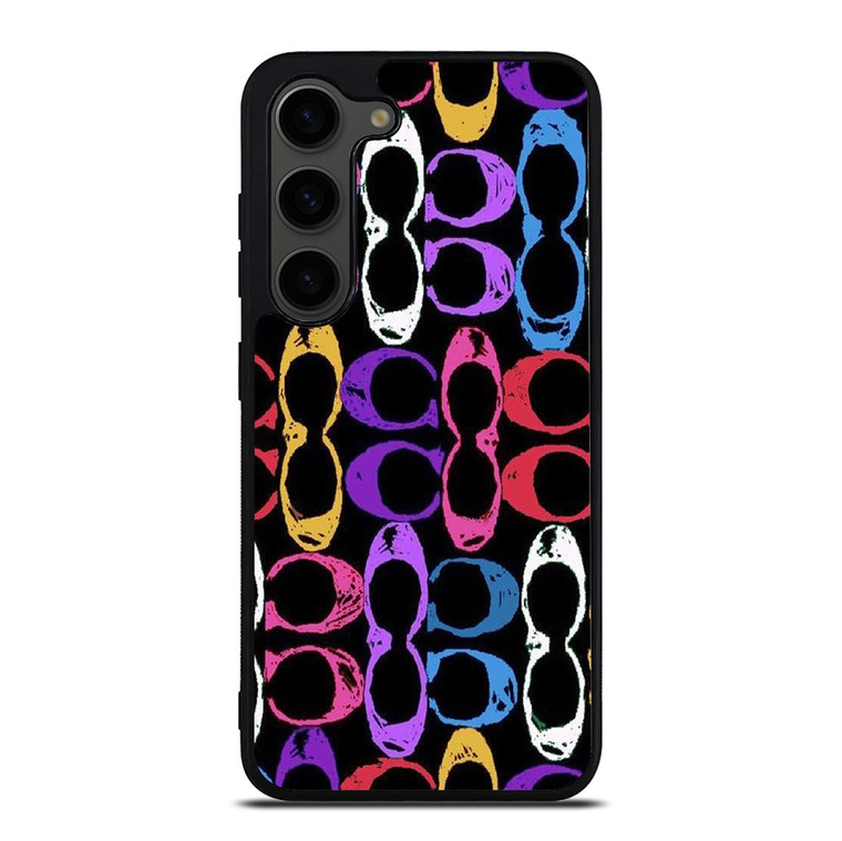 COACH NEW YORK ART LOGO Samsung Galaxy S23 Plus Case Cover