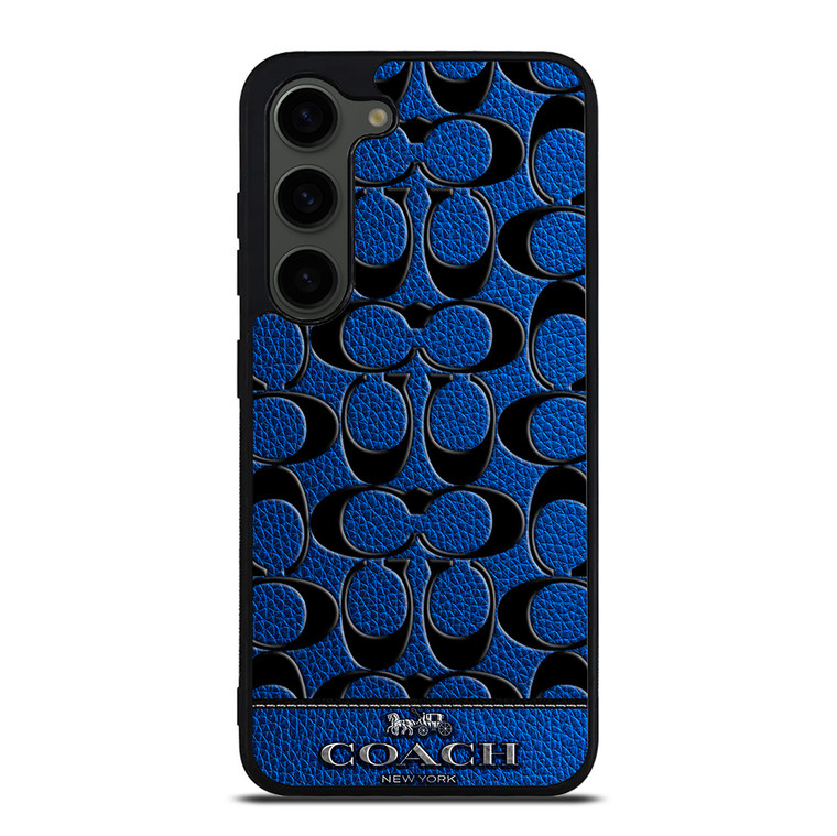 COACH NEW YORK BLUE 3 Samsung Galaxy S23 Plus Case Cover