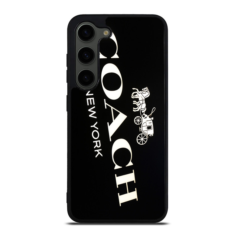 COACH NEW YORK LOGO 3 Samsung Galaxy S23 Plus Case Cover