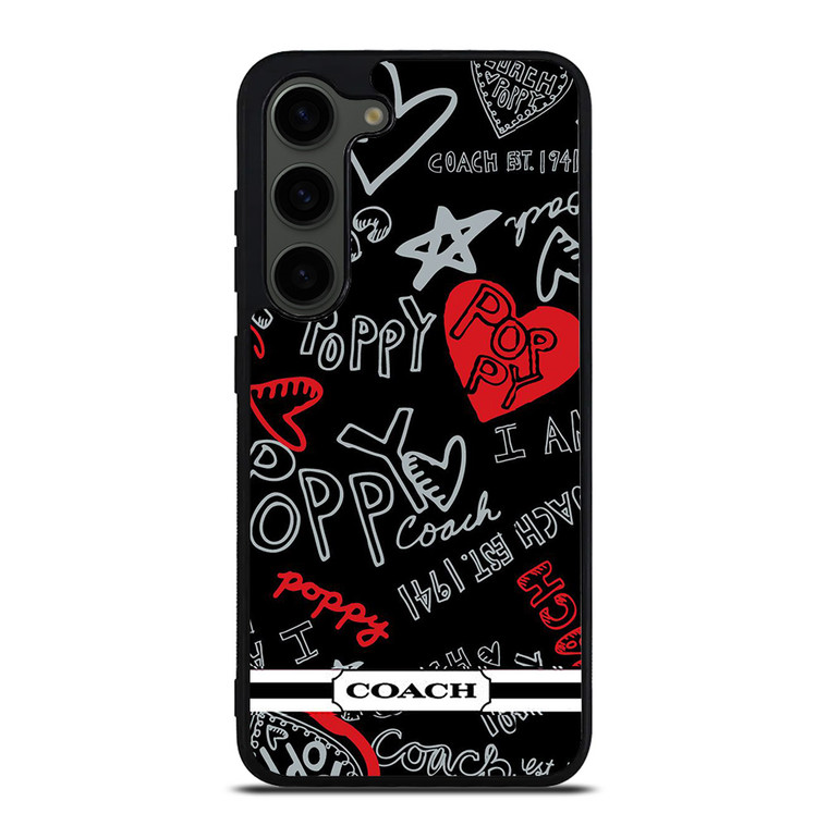 COACH NEW YORK POPPY Samsung Galaxy S23 Plus Case Cover