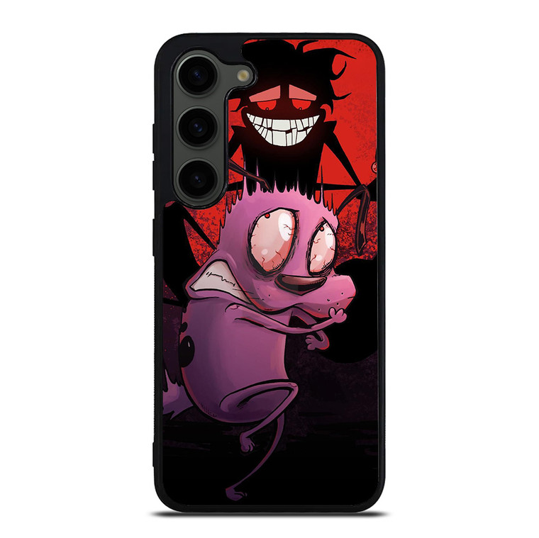 COURAGE THE COWARDLY DOG CARTOON Samsung Galaxy S23 Plus Case Cover