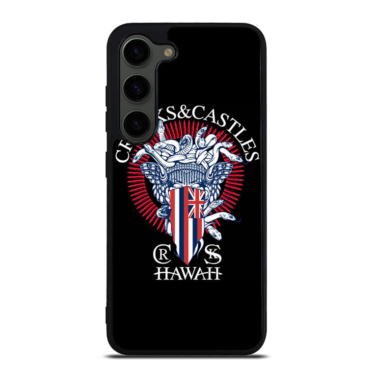 CROOKS AND CASTLES HAWAII LOGO Samsung Galaxy S23 Plus Case Cover