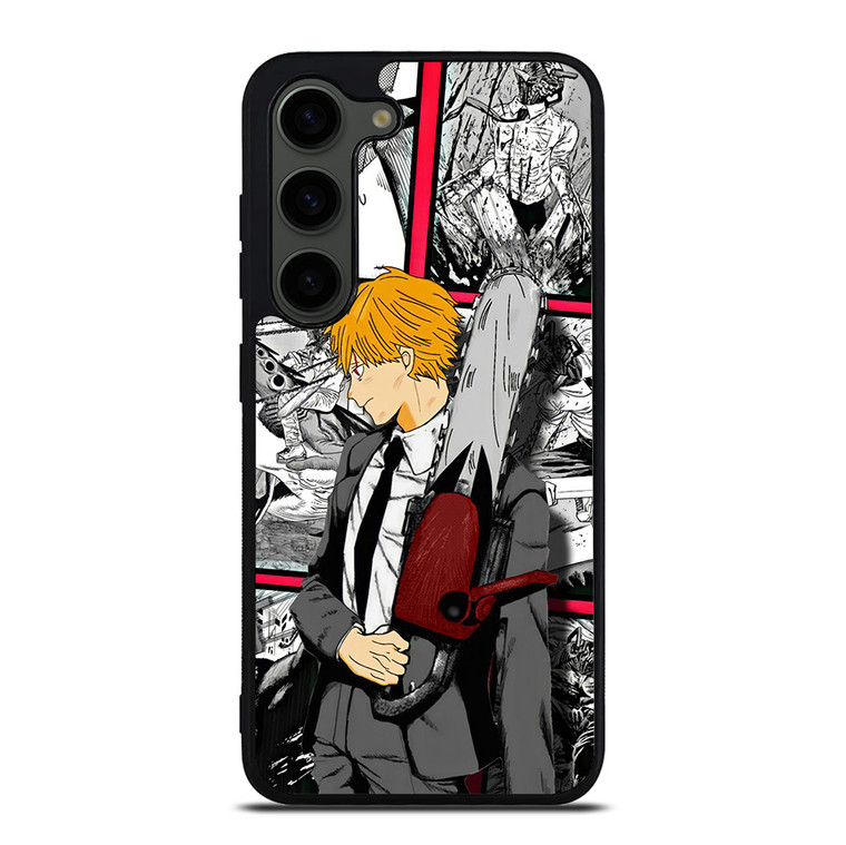 DENJI CHAINSAW MAN ANIME COLLAGE Samsung Galaxy S23 Plus Case Cover