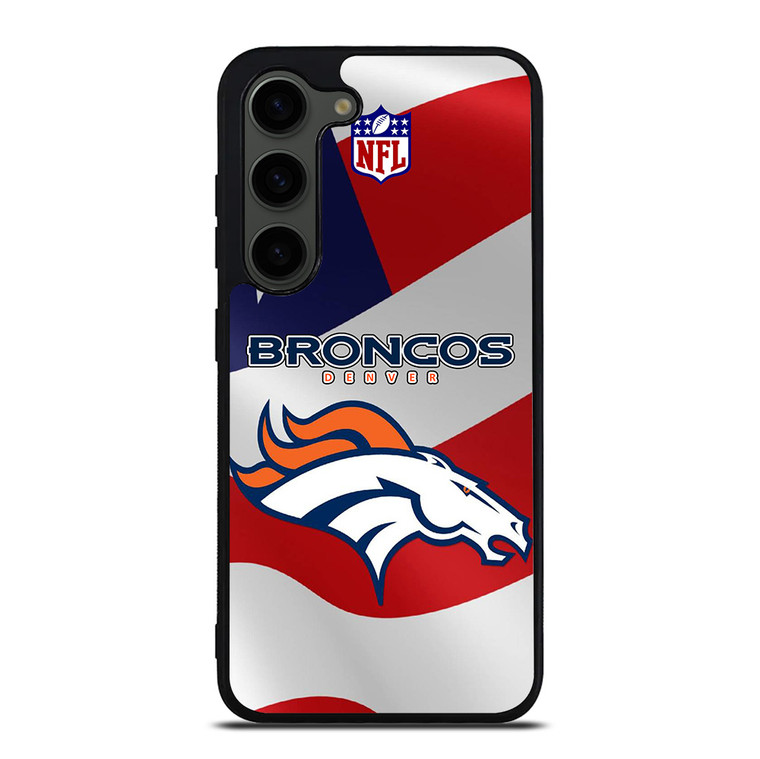 DENVER BRONCOS LOGO FOOTBALL Samsung Galaxy S23 Plus Case Cover