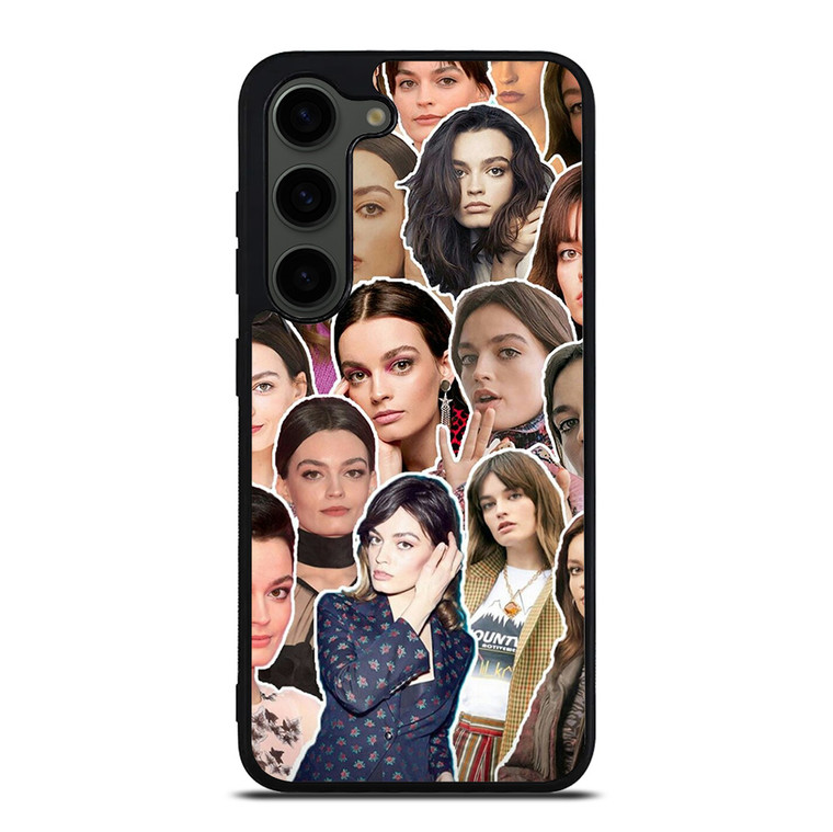 EMMA MACKEY FACE COLLAGE Samsung Galaxy S23 Plus Case Cover