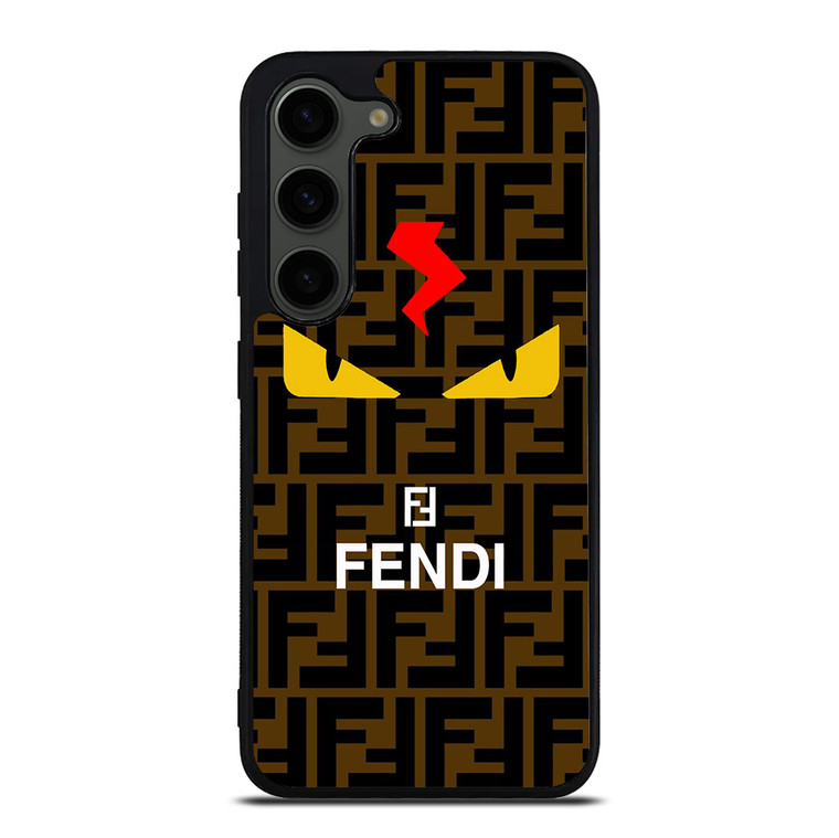 FENDI ROMA EYES LOGO 2 Samsung Galaxy S23 Plus Case Cover