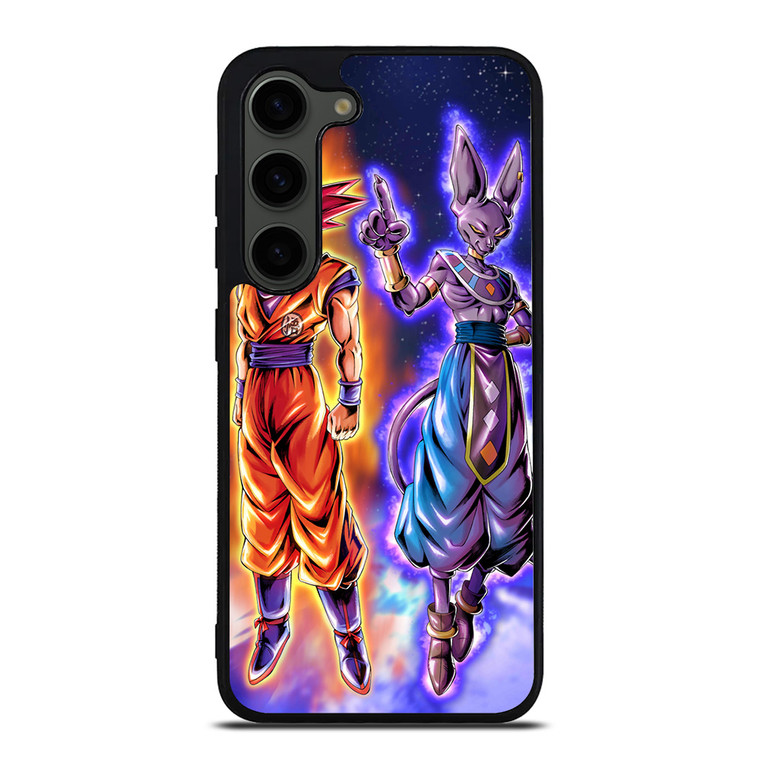 GOKU VS BEERUS DRAGON BALL Samsung Galaxy S23 Plus Case Cover