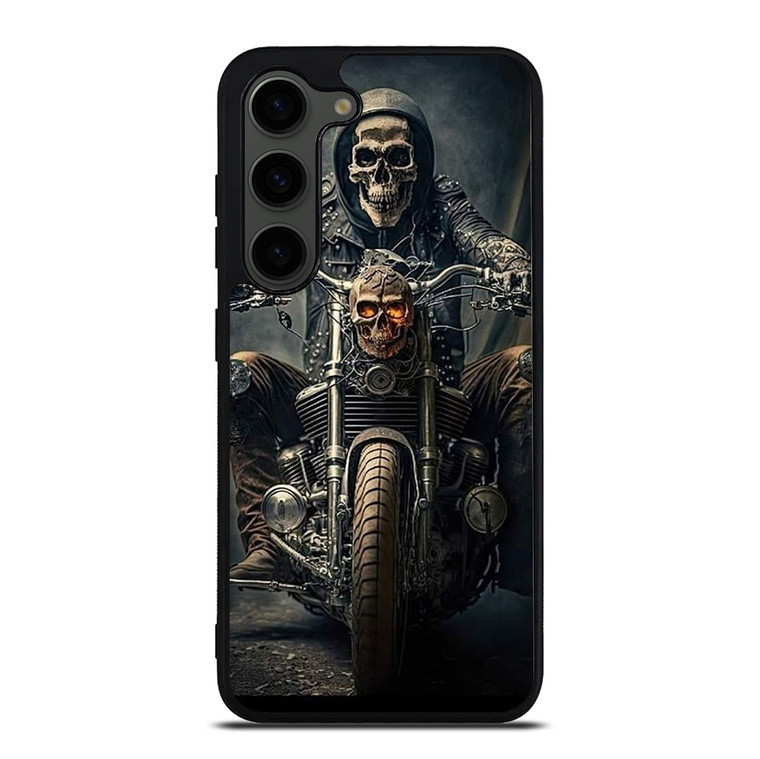 HARLEY DAVIDSON SKULL ACT Samsung Galaxy S23 Plus Case Cover