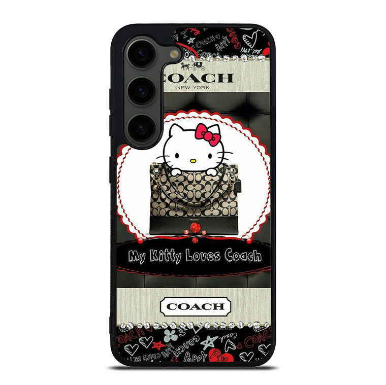 HELLO KITTY LOVES COACH Samsung Galaxy S23 Plus Case Cover