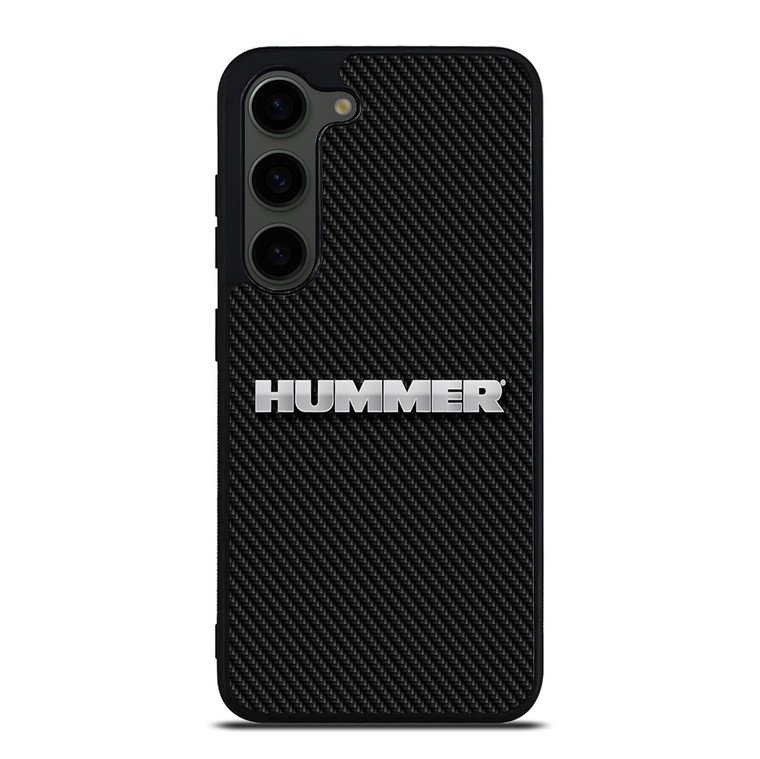 HUMMER CAR LOGO CARBON Samsung Galaxy S23 Plus Case Cover