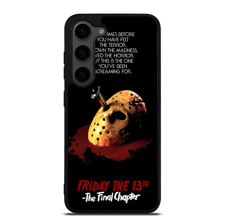 JASON FRIDAY THE 13TH HORROR MOVIE Samsung Galaxy S23 Plus Case Cover