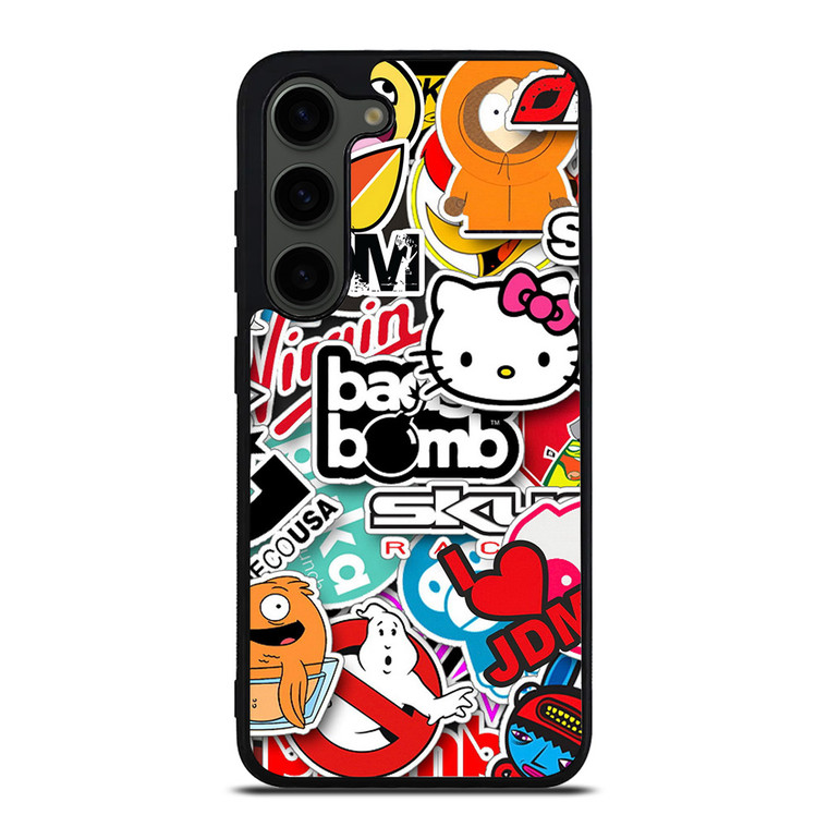 JDM STICKER BOMB  Samsung Galaxy S23 Plus Case Cover