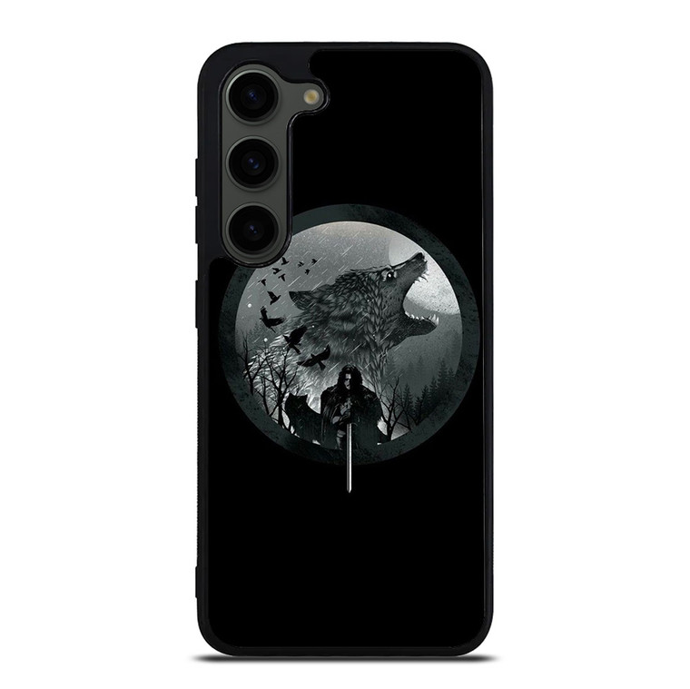 JON SNOW WOLF Samsung Galaxy S23 Plus Case Cover