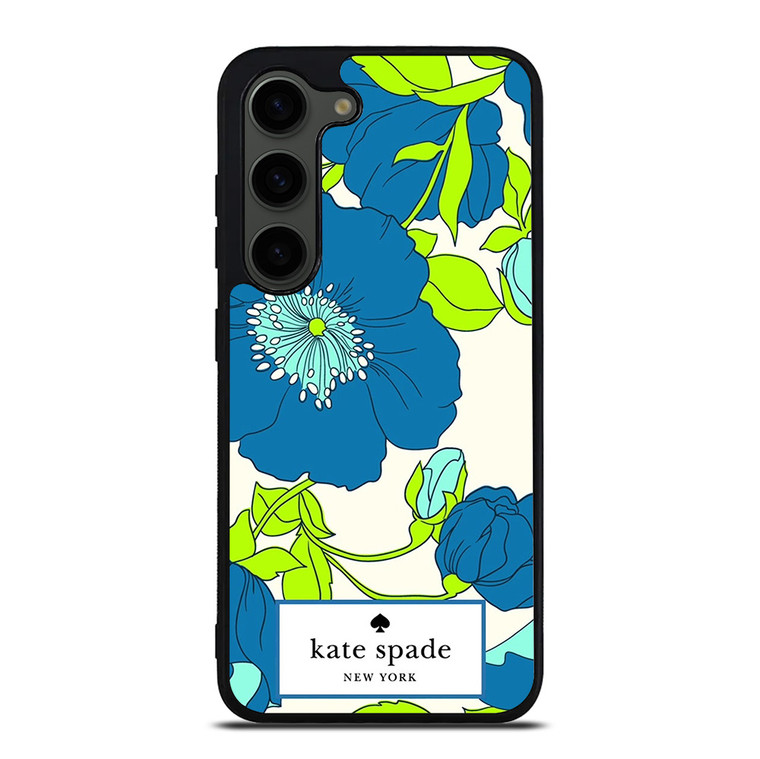 KATE SPADE BLUE FLORAL Samsung Galaxy S23 Plus Case Cover