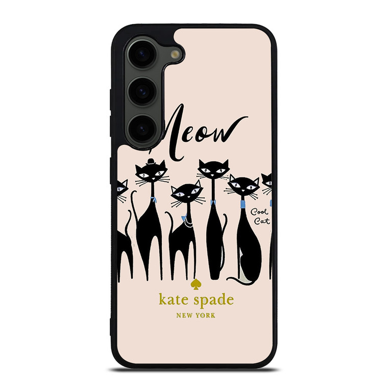 KATE SPADE MEOW CAT Samsung Galaxy S23 Plus Case Cover