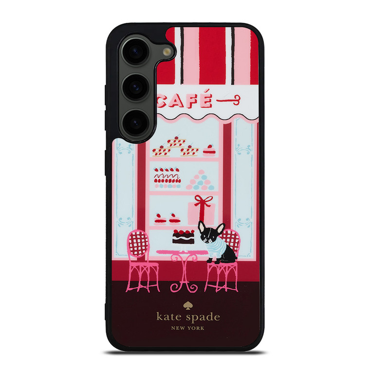 KATE SPADE NEW YORK CAFE Samsung Galaxy S23 Plus Case Cover KATE SPADE NEW YORK CAFE Samsung Galaxy S23 Plus Case Cover