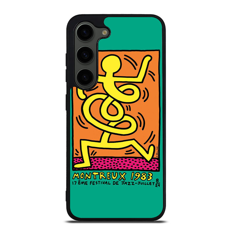KEITH HARING MONTREUX 1983 Samsung Galaxy S23 Plus Case Cover